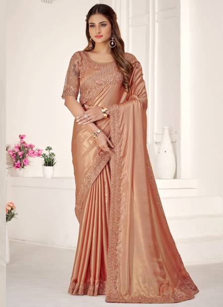 Pech NARI FASHION New Fancy Party Wear Heavy Silk Latest Saree Collection 6150